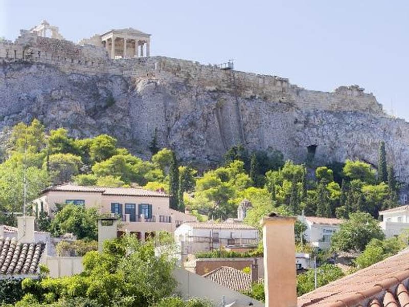 Hotéis no bairro Plaka em Atenas perto do metro