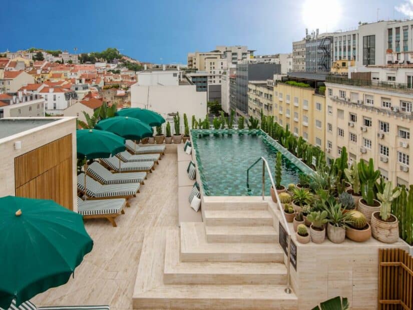 melhor hotel de luxo para se hospedar em Lisboa
