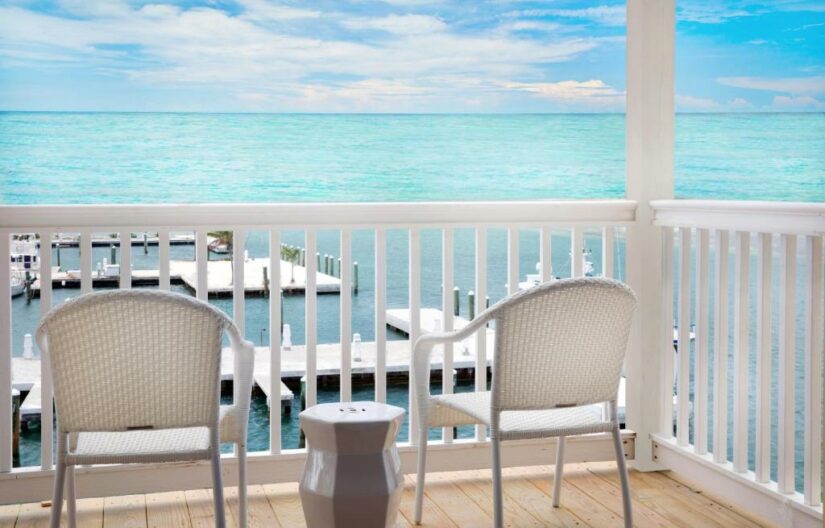 Hotel com quarto de frente para o mar em Key West 