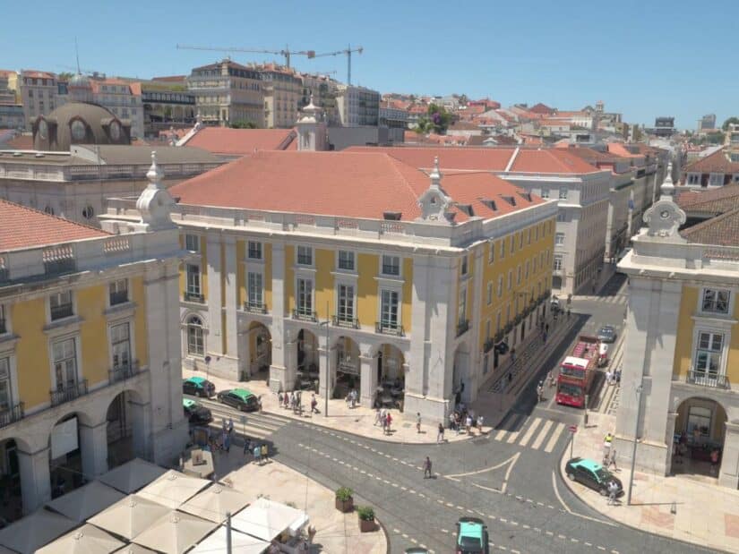 hotéis perto da Praça do Comércio em Lisboa
