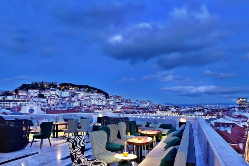 Hotel 5 estrelas no centro histórico de Lisboa
