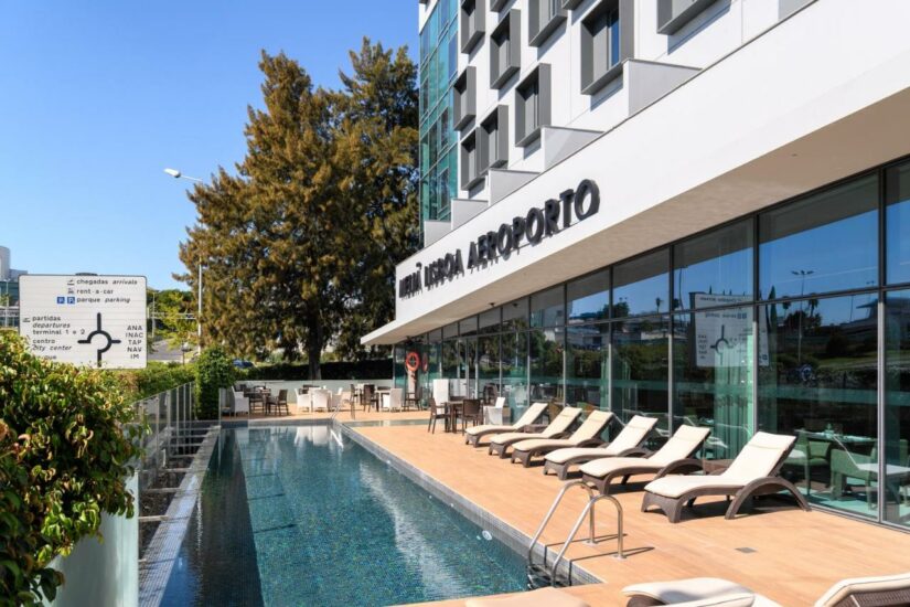 hotel Novotel aeroporto em Lisboa
