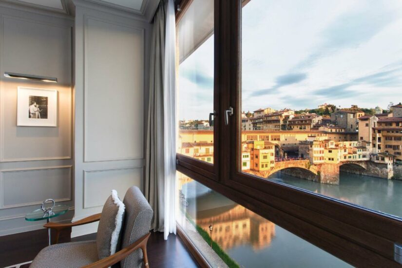 Hotéis 5 estrelas bem localizado em Florença