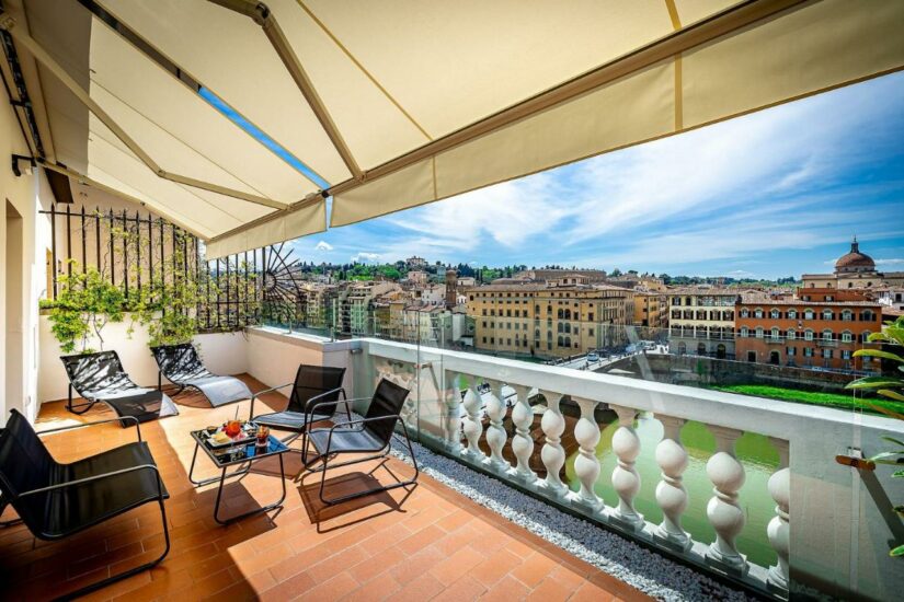 preço da diária dos hotéis perto da Ponte Vecchio
