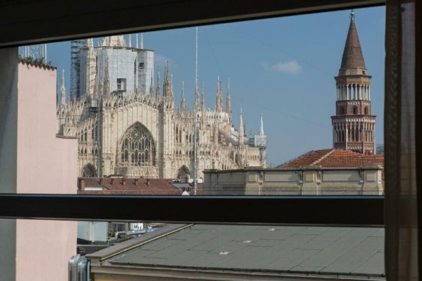 hotel a poucos metros da Duomo
