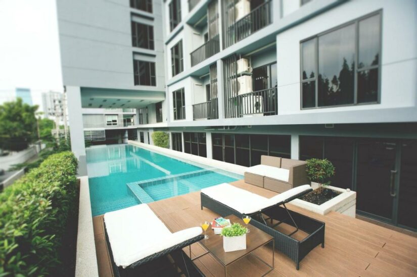 apart-hotéis em Bangkok com piscina