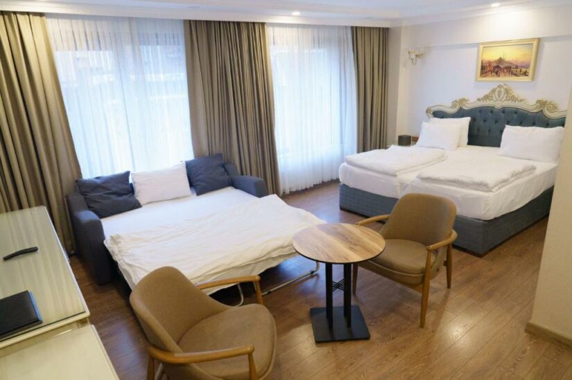 Hotel barato 3 estrelas em Istambul onde reservar 