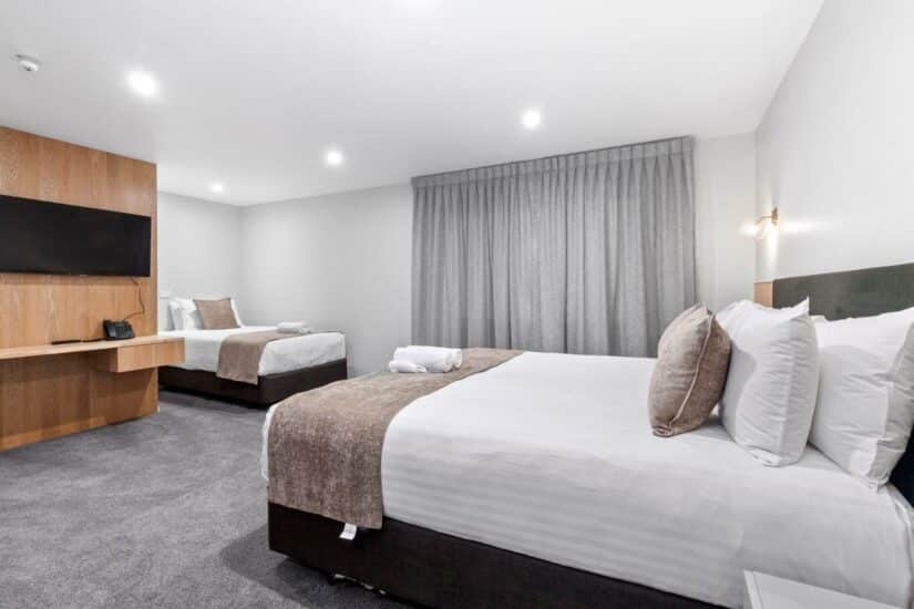 Hotel econômico em Auckland preço