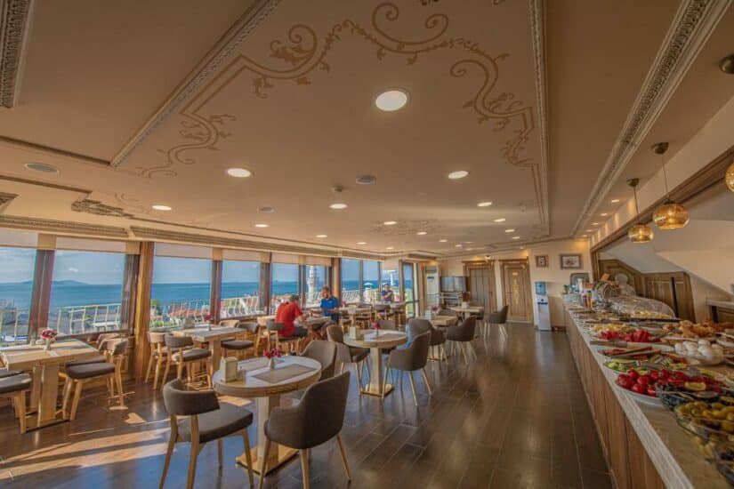 Melhor hotel romântico de Istambul com varanda