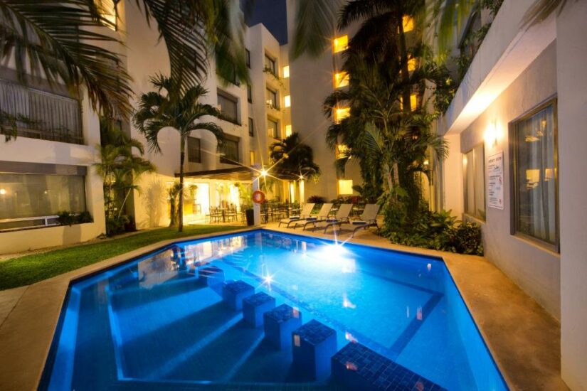 Hotéis no centro de Cancún