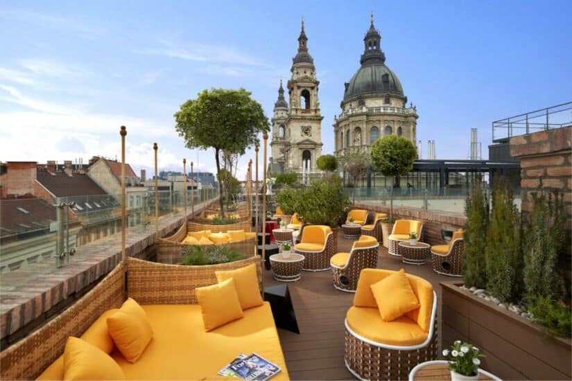 hotel perto do Castelo de Buda em Budapeste
