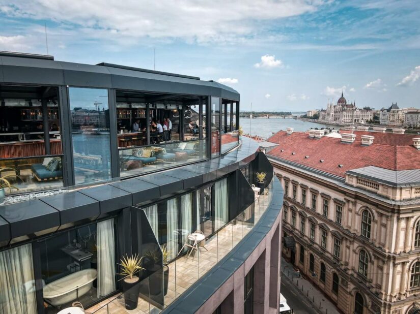 hotel com serviços de luxo Budapeste 