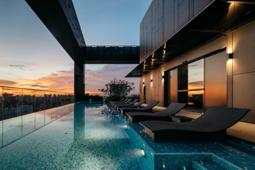 melhores hotéis com piscina de borda infinita

