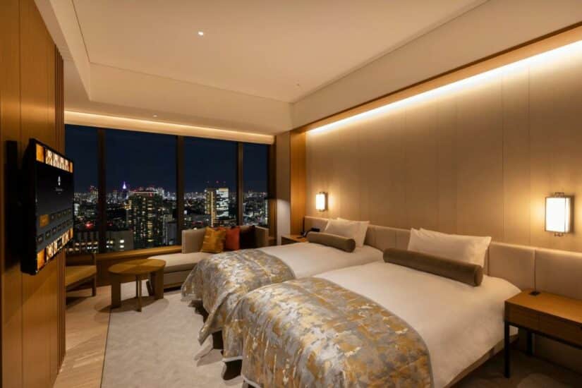 melhor hotel de luxo para se hospedar em Tokyo

