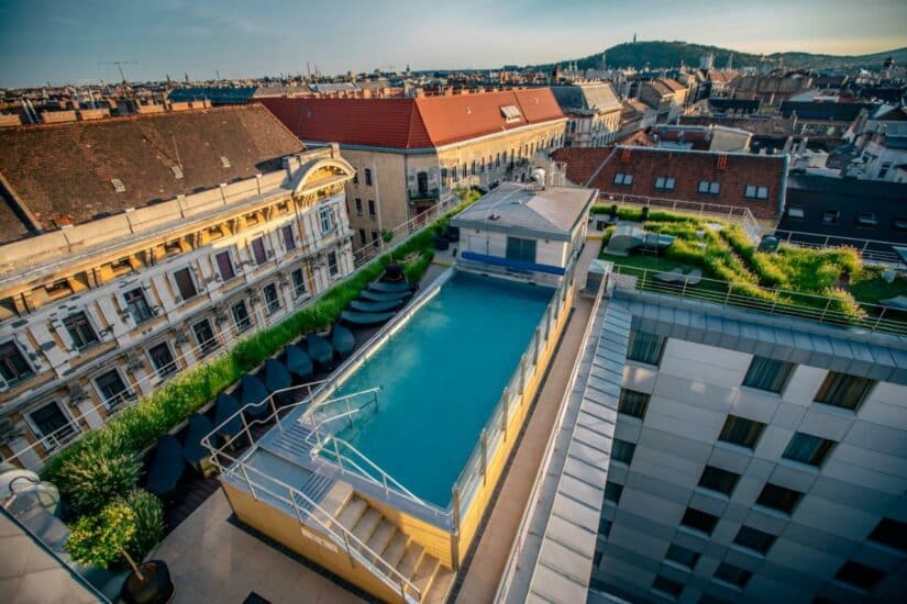 Hotéis com piscina em Budapeste no distrito VII