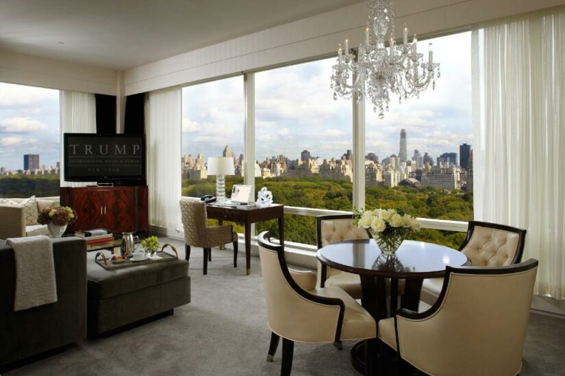 hotel com vista para o Central Park