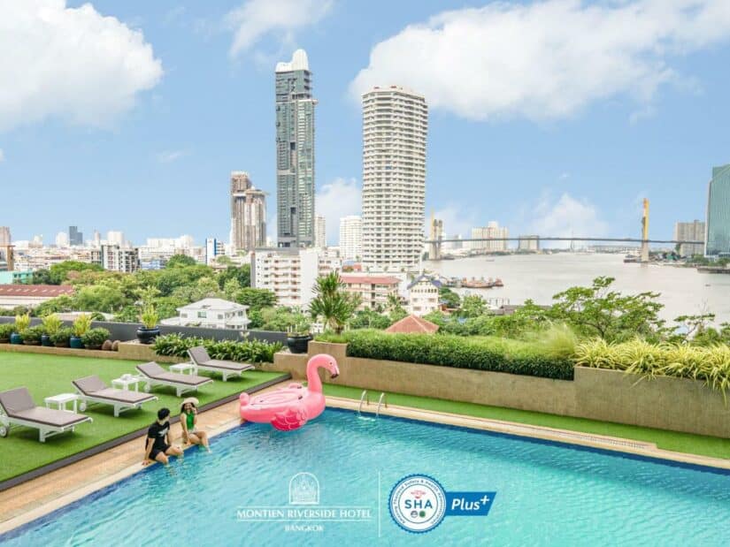 hotéis de luxo com piscina em Bangkok