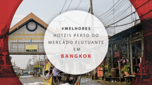 Hotéis perto do mercado flutuante em Bangkok, o Damnoen Saduak