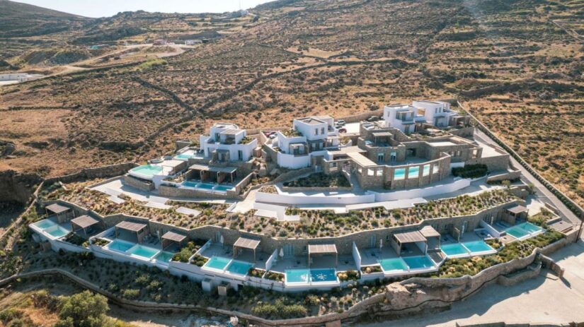 hotel de luxo nas ilhas gregas
