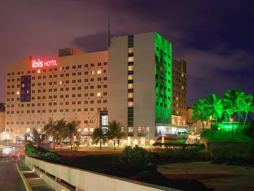 hotel na Praia do Rio Vermelho com café da manhã em Salvador
