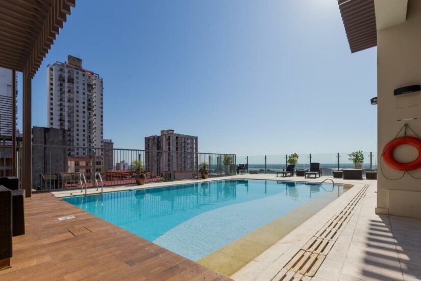 Hotel barato com piscina em Assunção Paraguai