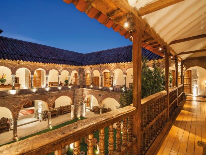 Hotel 5 estrelas em Cusco com varanda