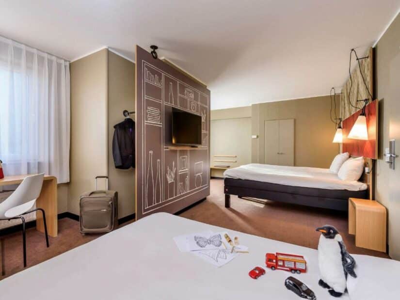 ibis bem localizado em Frankfurt
