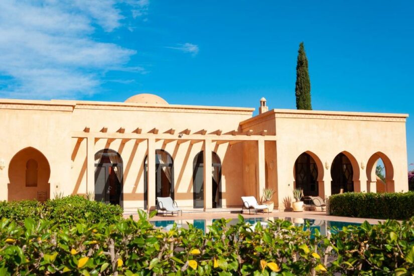 hotel luxuoso no Marrocos