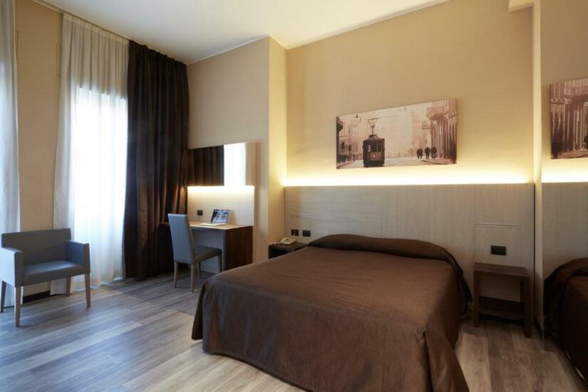 Hotel bem localizado em Milão