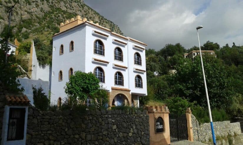 Hotel em Chefchaouen no Marrocos