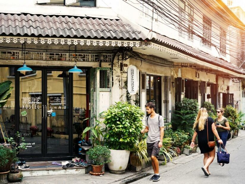 hostel bom e barato em Bangkok
