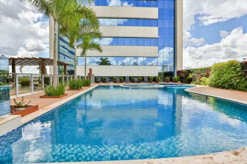 Melhor hotel com piscina de Goiânia
