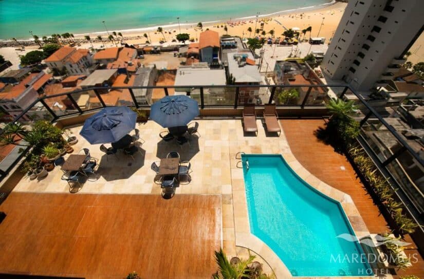 hotéis na Praia de Iracema em Fortaleza beira mar