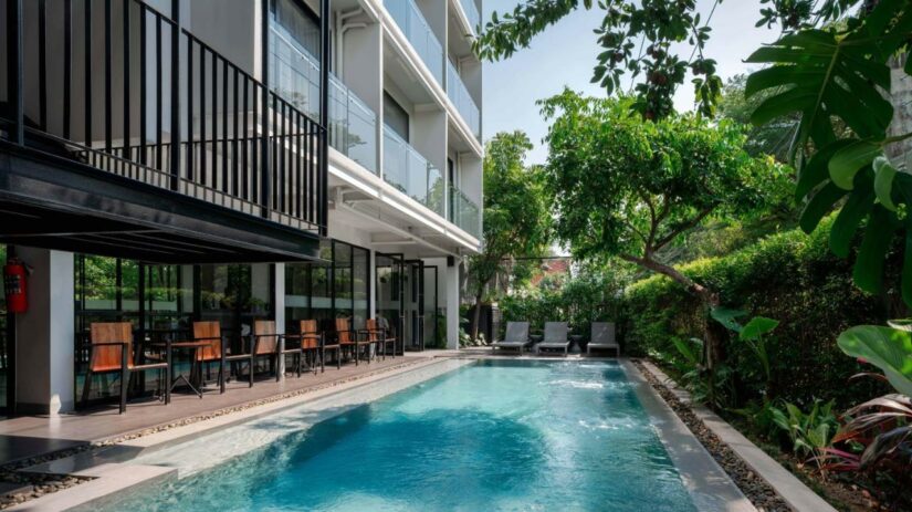 hotéis em Chiang Mai com piscina