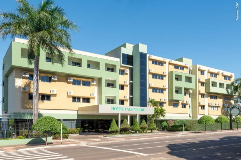 hotel na Av. Afonso Pena com café da manhã em Campo Grande
