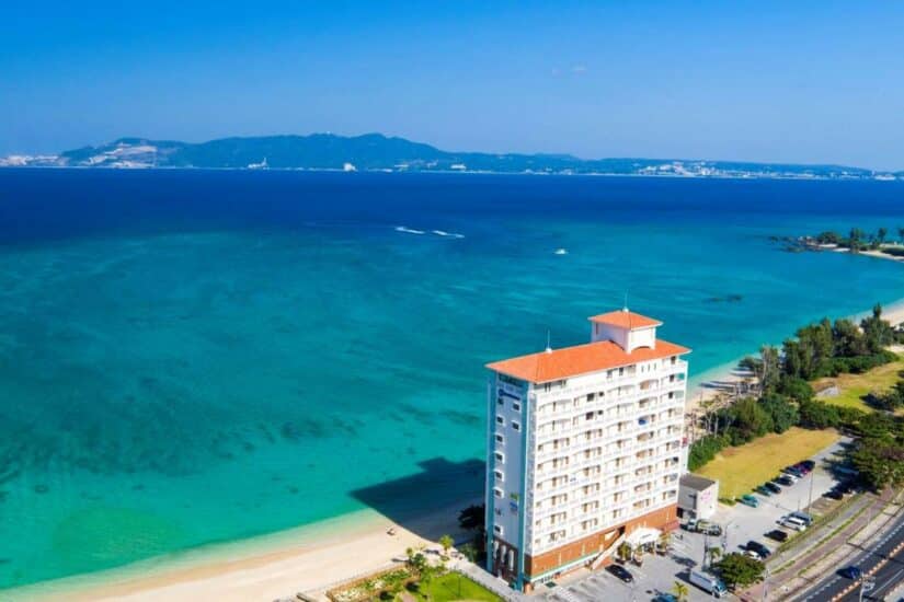 Hoteis baratos em Okinawa a beira mar
