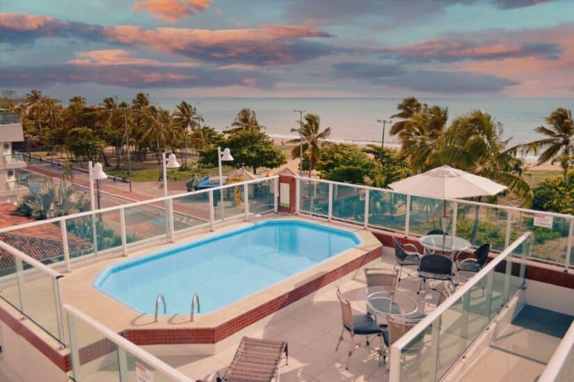 Hotéis 3 estrelas na Praia de Cabo Branco em João Pessoa