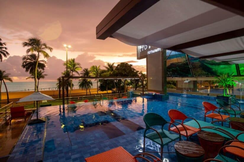 Hotéis 5 estrelas na Praia de Cabo Branco em João Pessoa