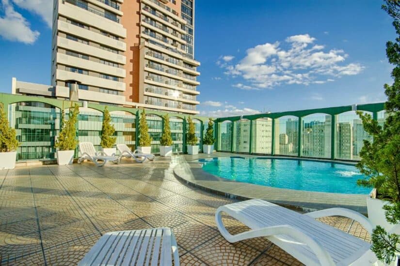 hotéis 3 estrelas próximos à PUC em Curitiba