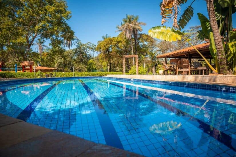 Hotel perto de João Pinheiro com piscina