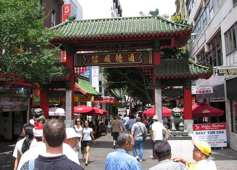 Roteiro em Sydney chinatowns australia