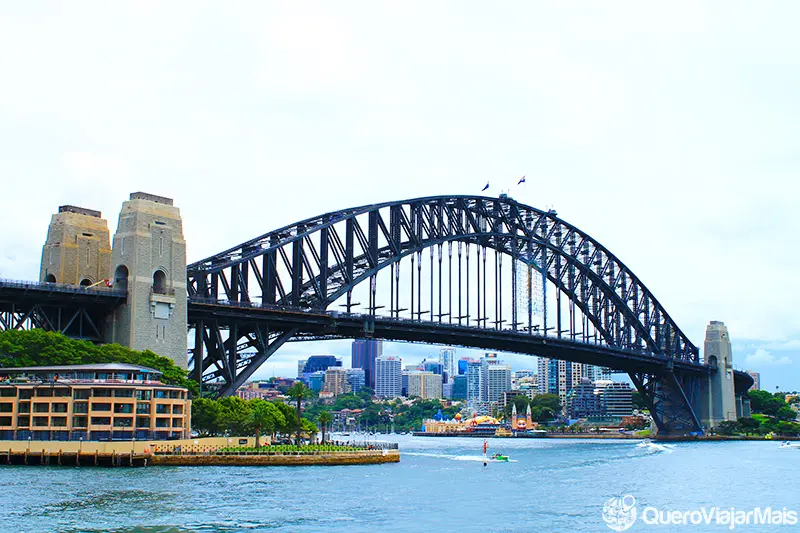 Como chegar na Harbour Bridge Pontos turísticos de Sydney