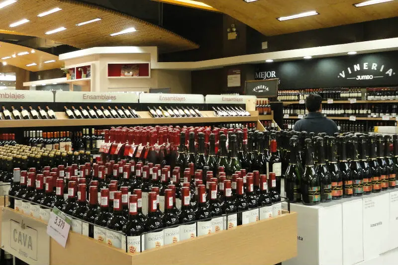 Vinhos chilenos mais baratos Compras em Santiago do Chile