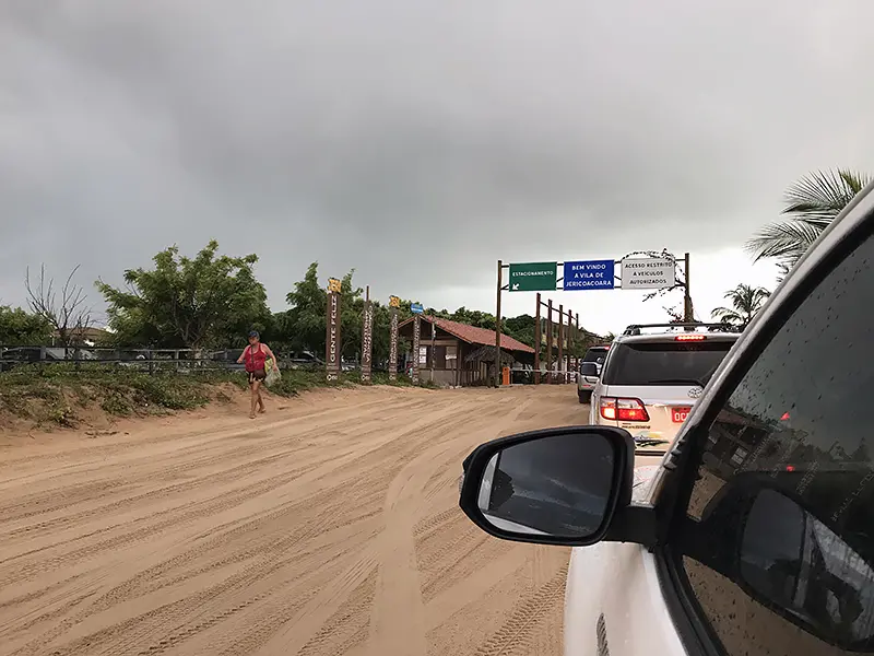 Estradas de Jericoacoara Como chegar de carro em Jericoacoara