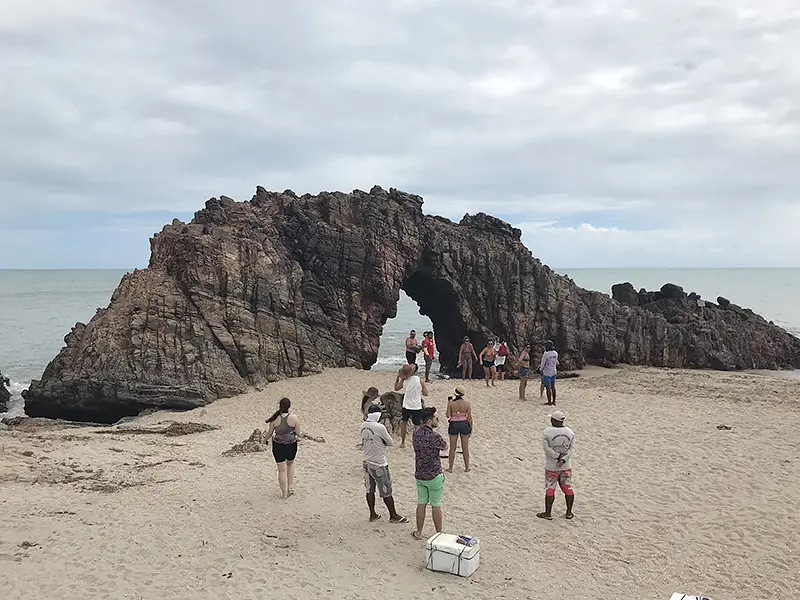 Como chegar em Pedra furada Pontos turísticos de Jericoacoara