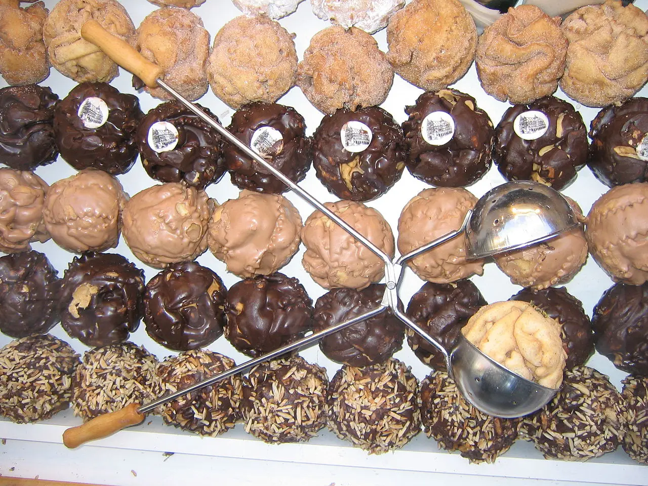 Sorvete alemão Schneeballen