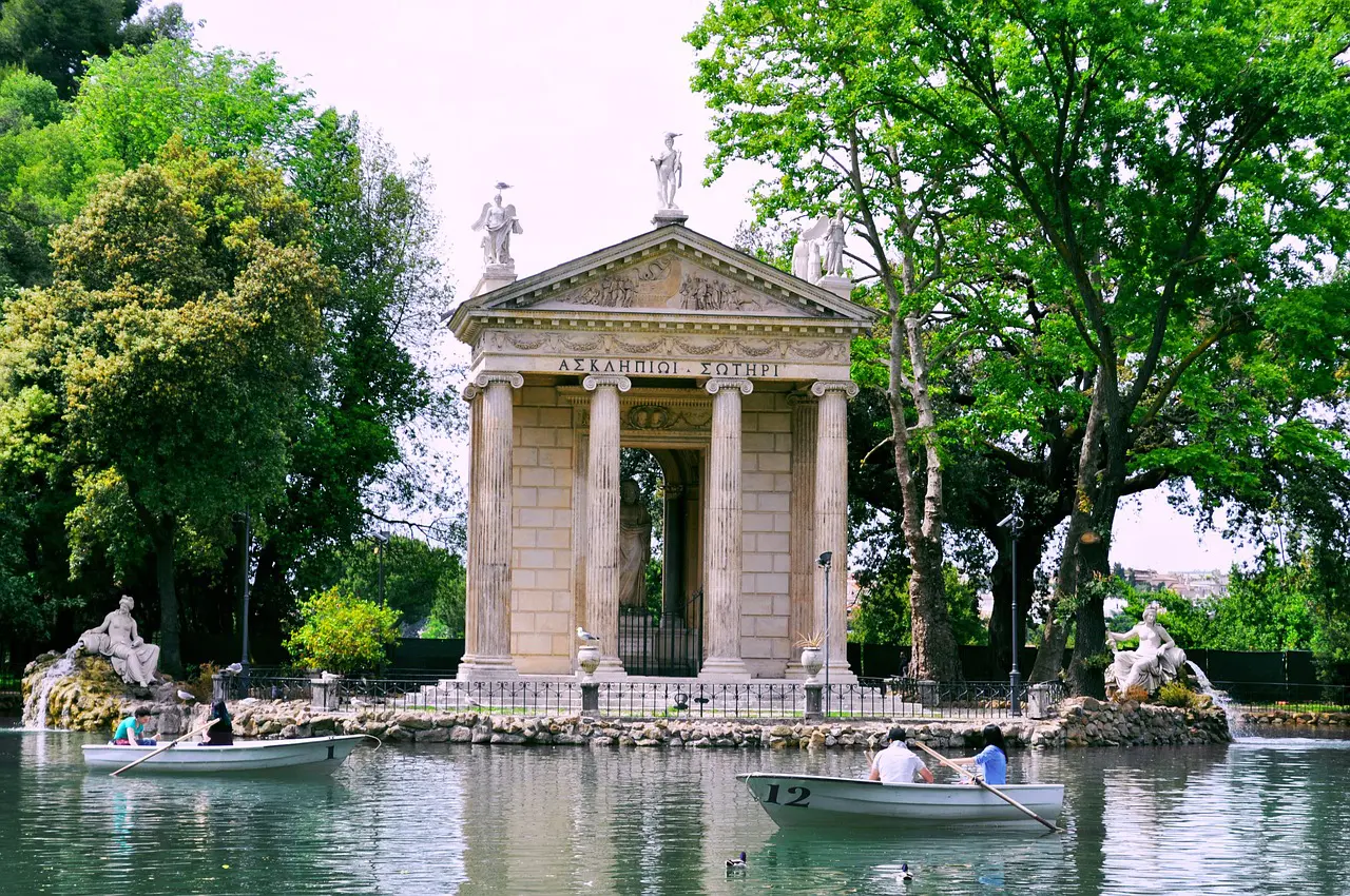 Atividades ao ar livre em Roma com Crianças no Villa Borghese Roma com filhos